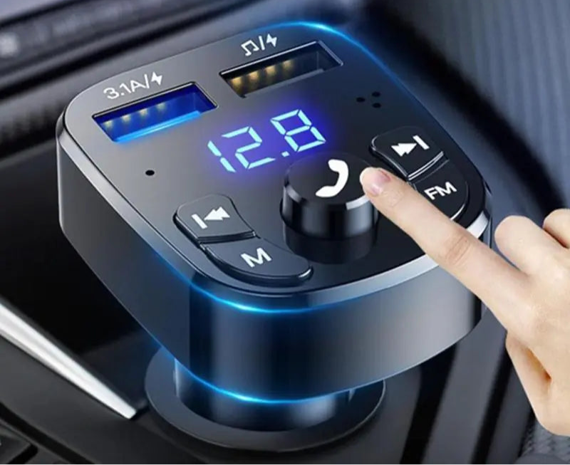 Wireless Car Charger FM Transmitter