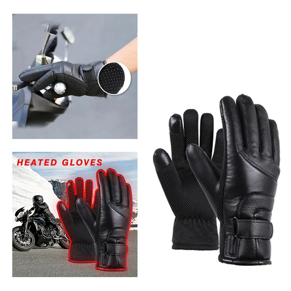 Heated Winter Ski Gloves