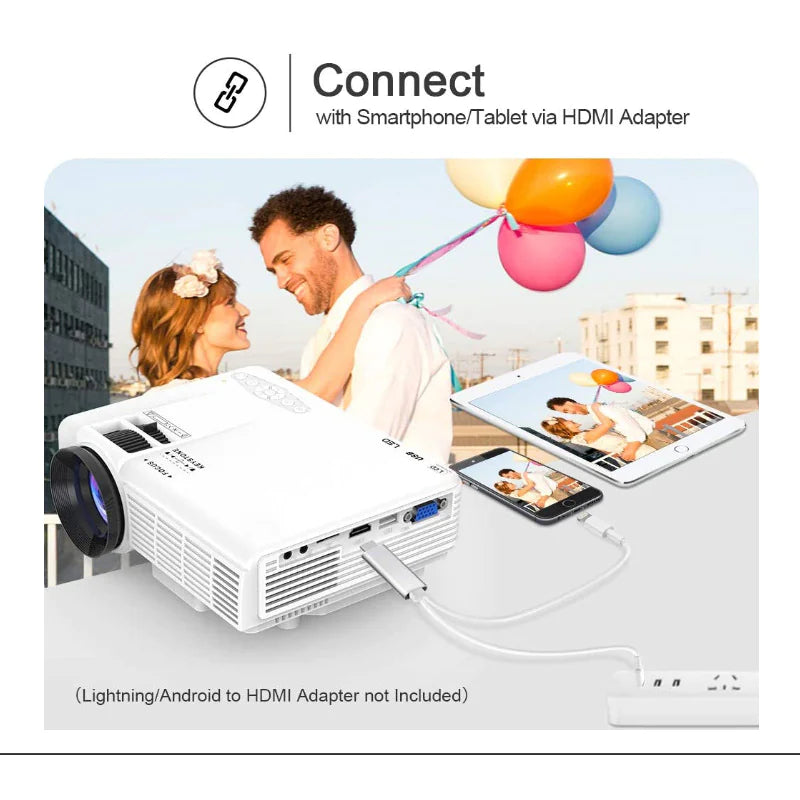 1080p HD Portable Projector