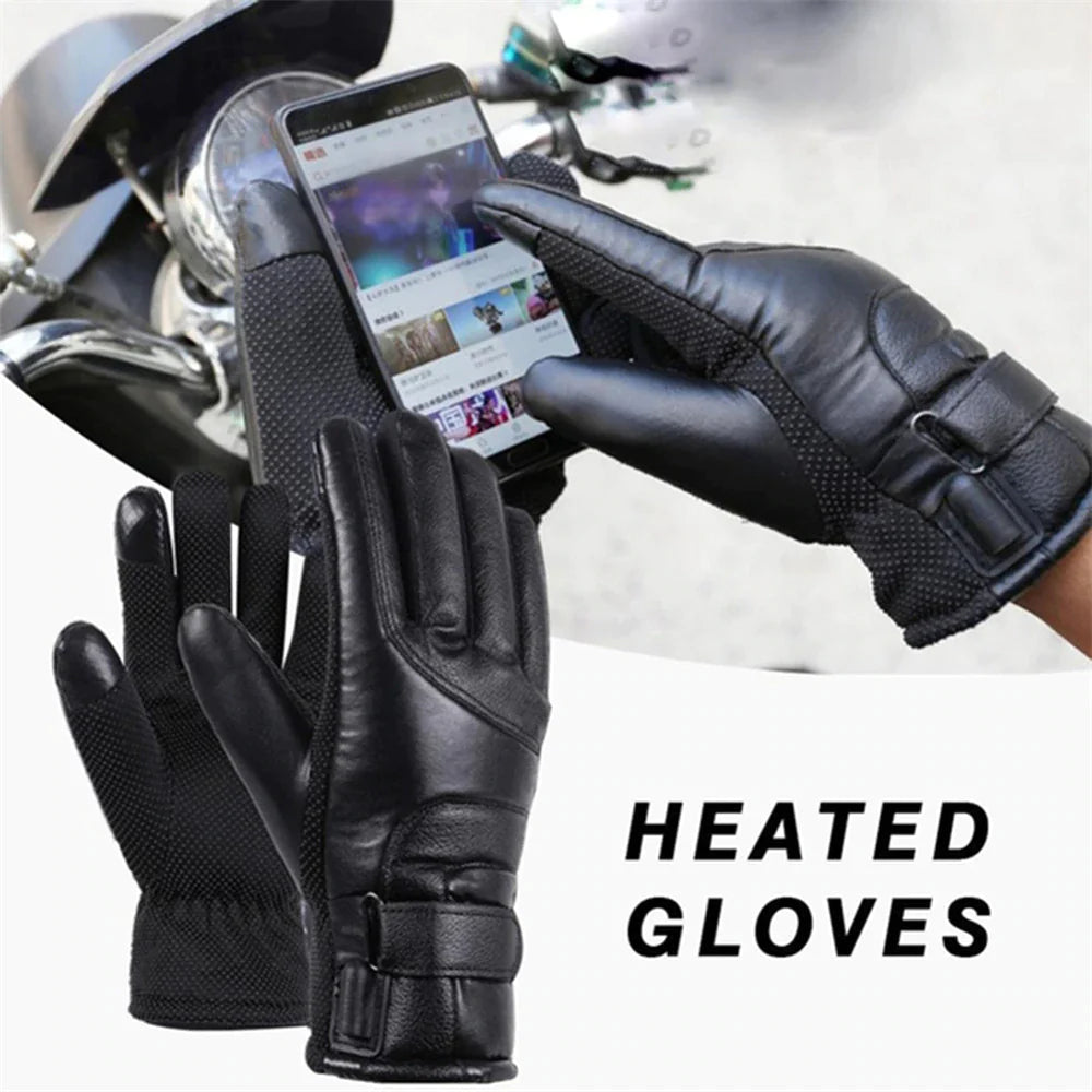 Heated Winter Ski Gloves