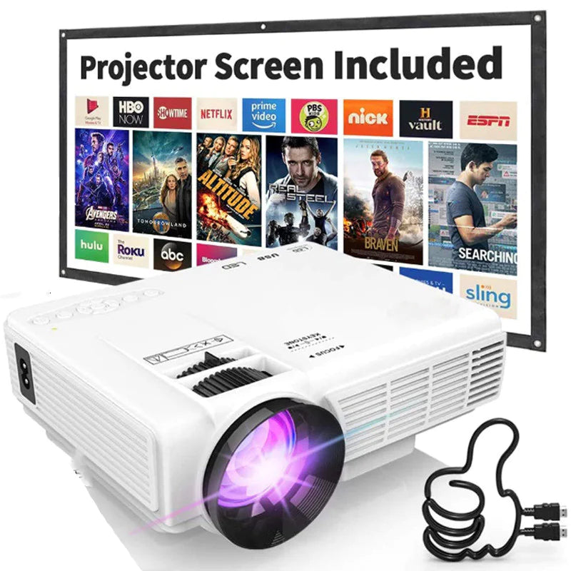 1080p HD Portable Projector