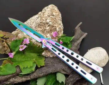 Colorful Training Butterfly knife