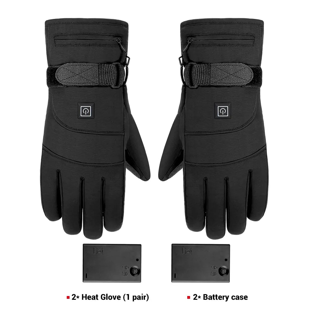 Heated Waterproof Motorcycle Gloves