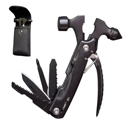 High-Quality Multi-Tool Hammer Hatchet with Knife, Saw, and Mini Claw – Ultimate Car Safety Hand Tool